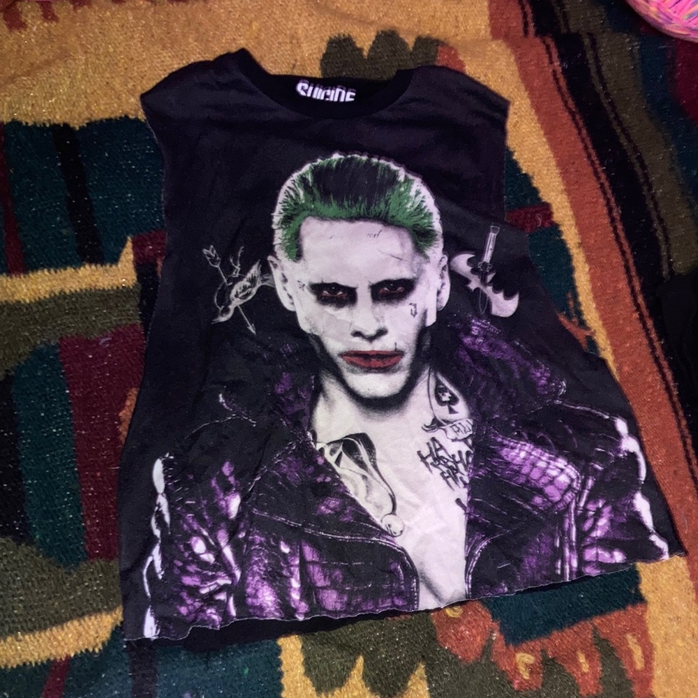 Suicide squad Joker muscle tank